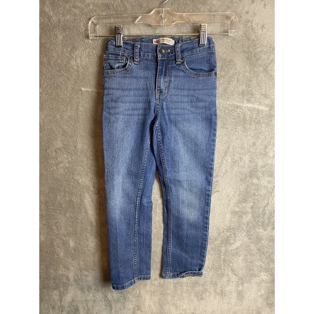 Levi's Kids 6 Reg 511 Slim Blue Denim Jeans